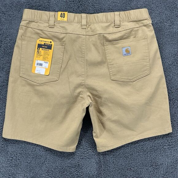 Carhartt Force Shorts Men's Size 40 Beige Lightweight Relaxed‎ Fit Inseam 9" - Picture 8 of 8